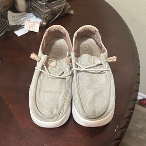 Hey Dude Women's Slip-On Shoes in Dusty Pink